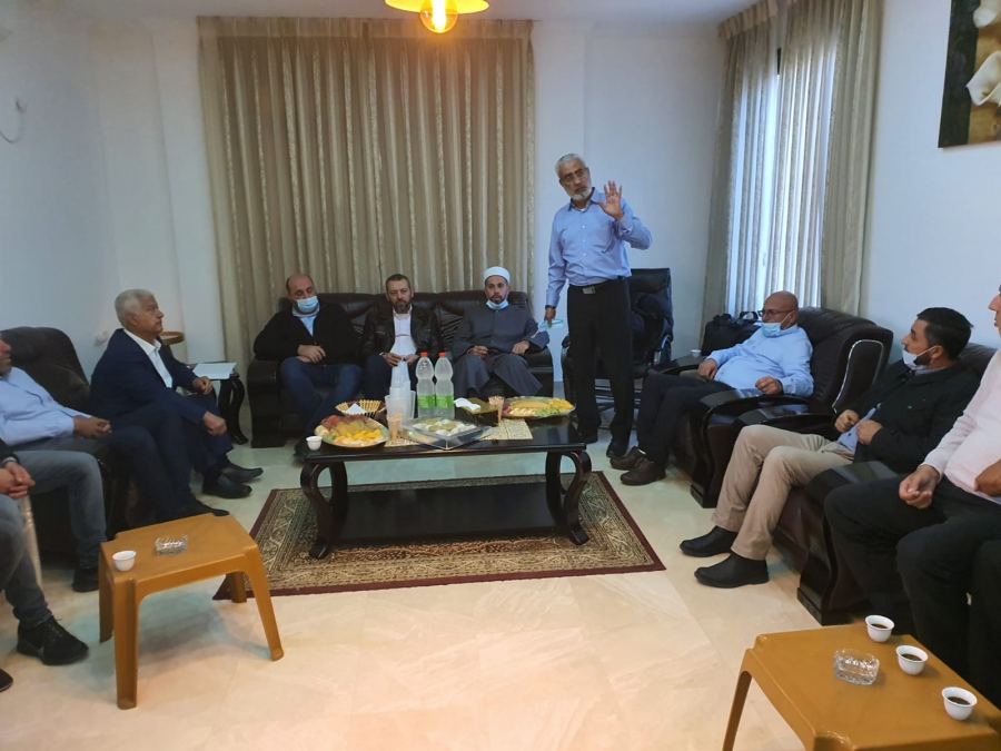 عقد راية الصلح بين عائلتي آل عساف وآل عمر في زيمر